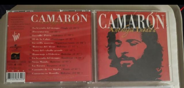 2 CD MUSICA CAMARÓN DE LA ISLA