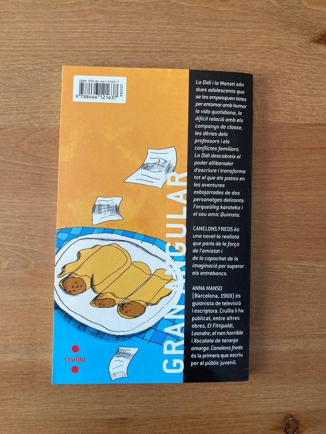 Libro Canelons Freds | Anna Manso