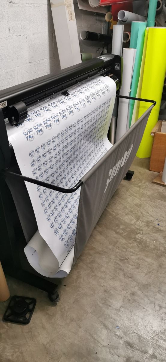 Etiquetas de vinilo precortardas