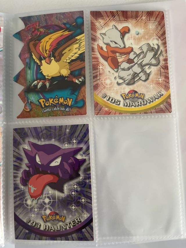 Cartas Pokemon Topps