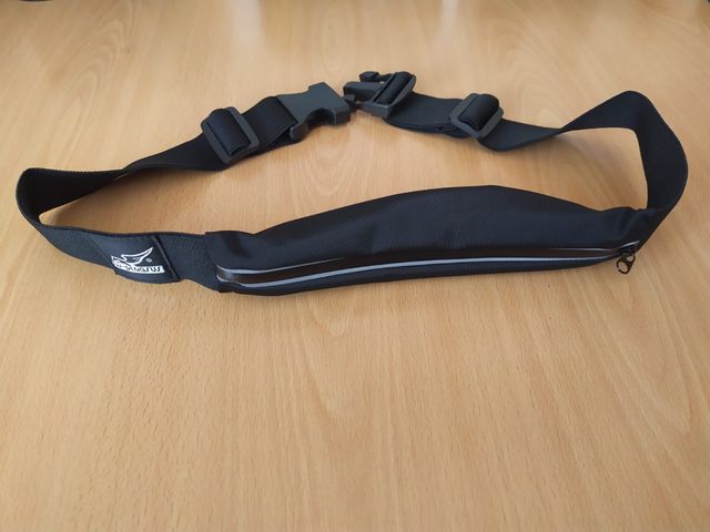 Riñonera running Wpegasus ajustable negra (nueva)