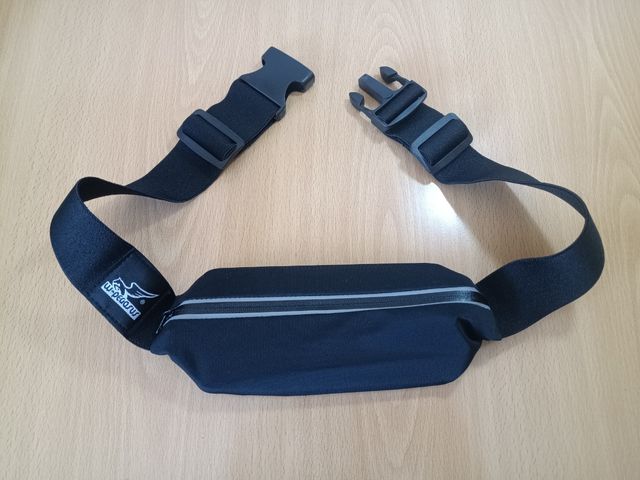Riñonera running Wpegasus ajustable negra (nueva)