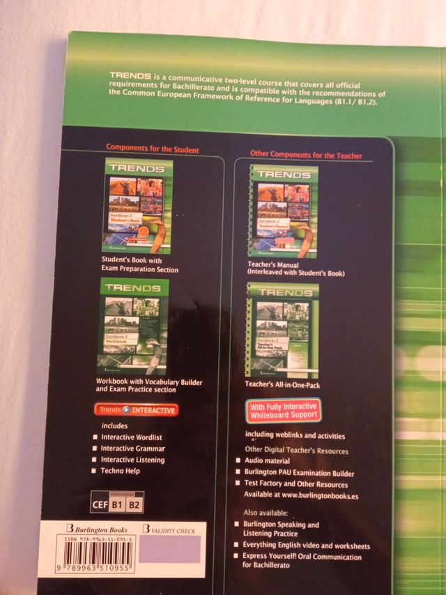 libros de inglés 2 bachillerato