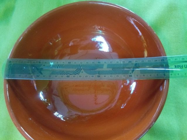 Gazpachera de barro y ceramica