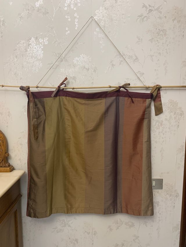 Gonna a portafoglio in shantung