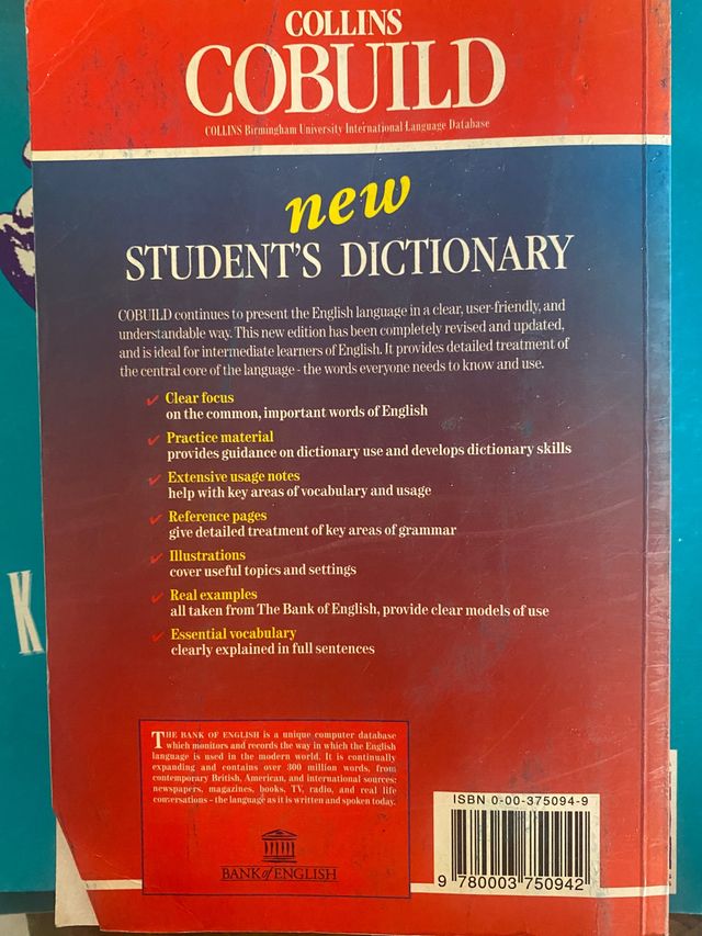 Collins COBUILD New Student's Dictionary