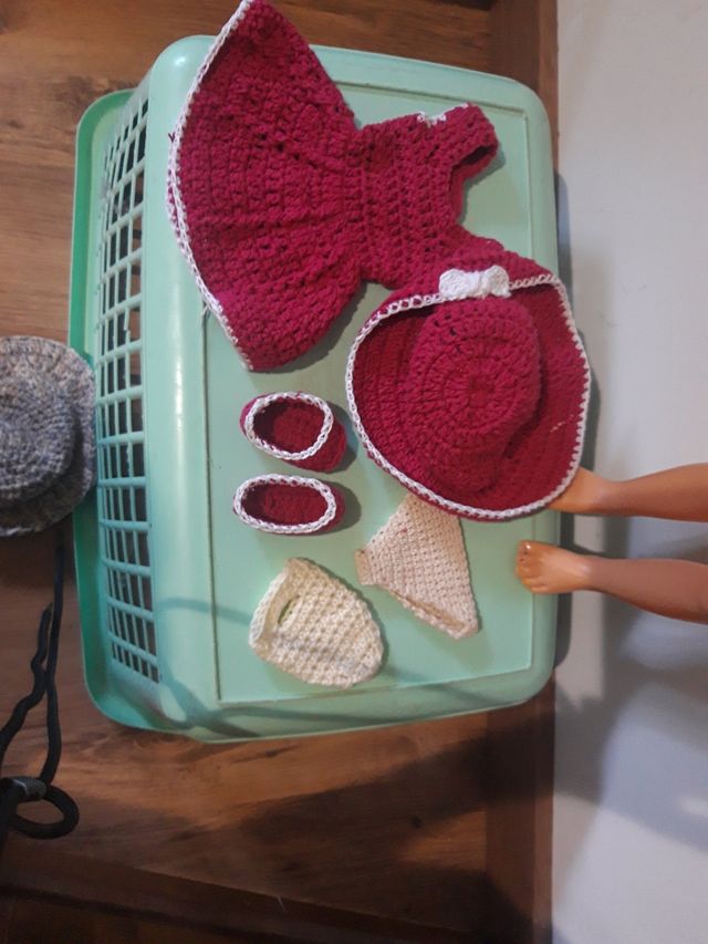 Ropa para nancy de crochet