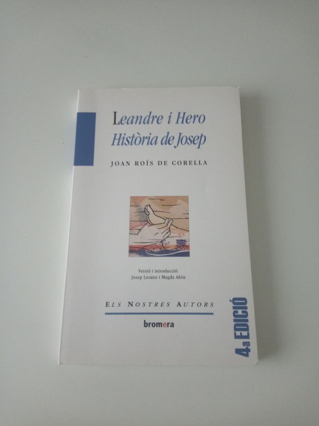Libro Leandre i Hero Història de Josep
