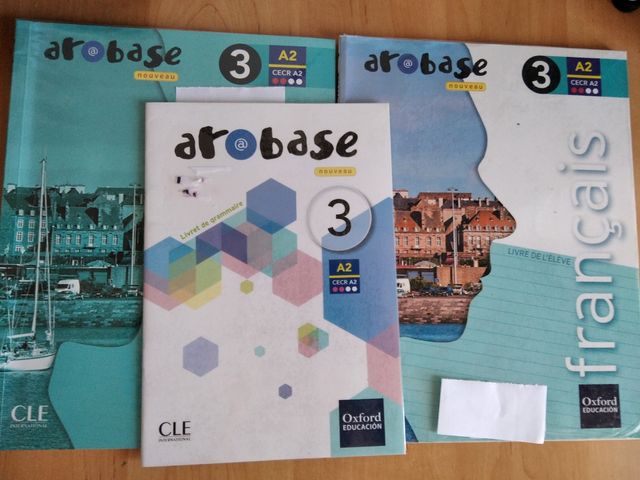 Libros de 3ESO de francés Arobase