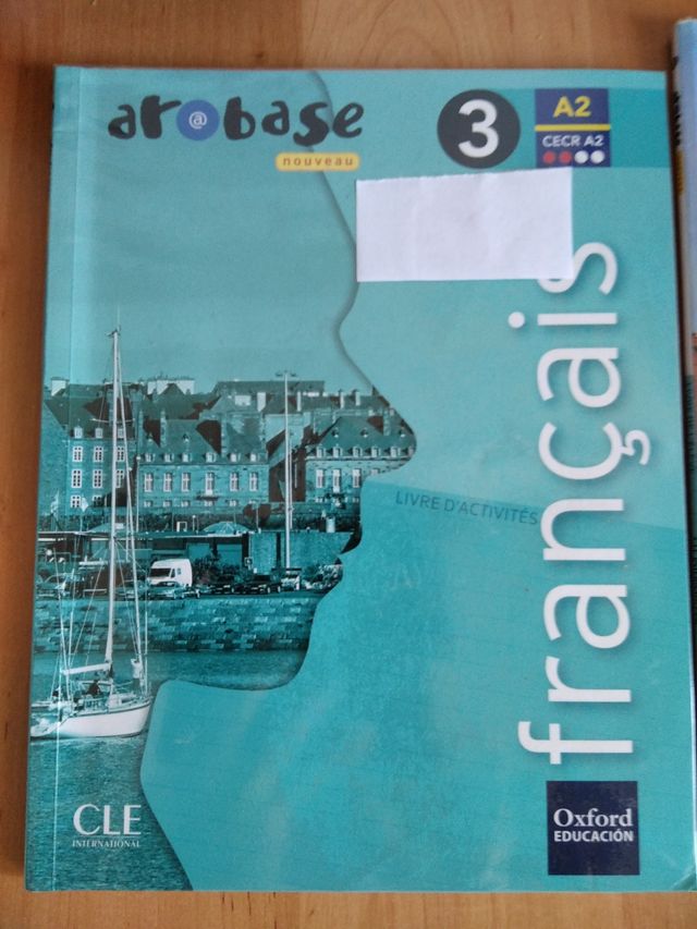 Libros de 3ESO de francés Arobase