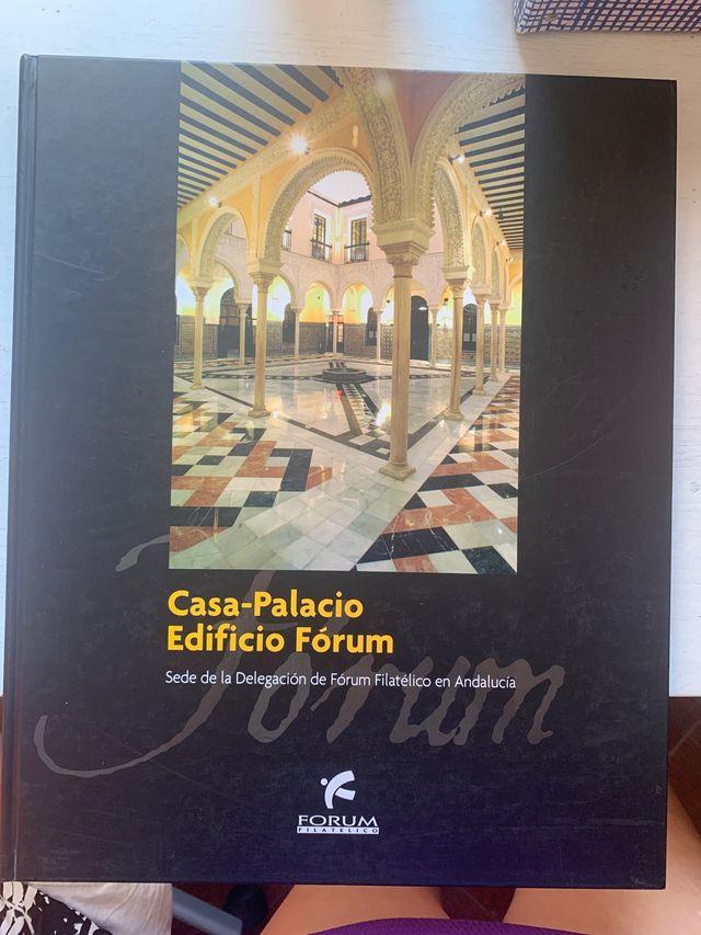 Libro Fórum filatélico.Casa PalacioEdificio Foru