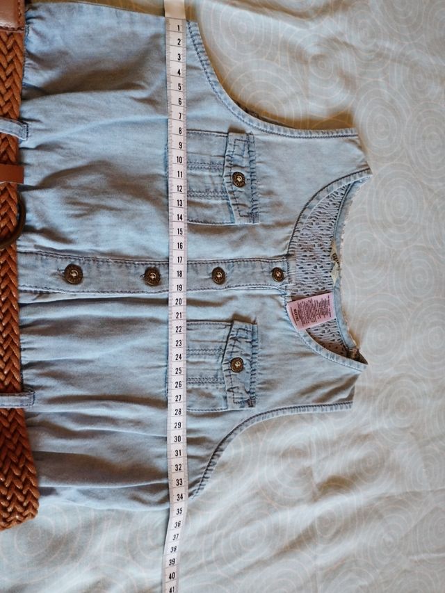 Vestido Guess vaquero niña talla 7-8