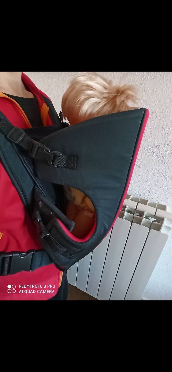 Mochila porta bebé Jané dual.