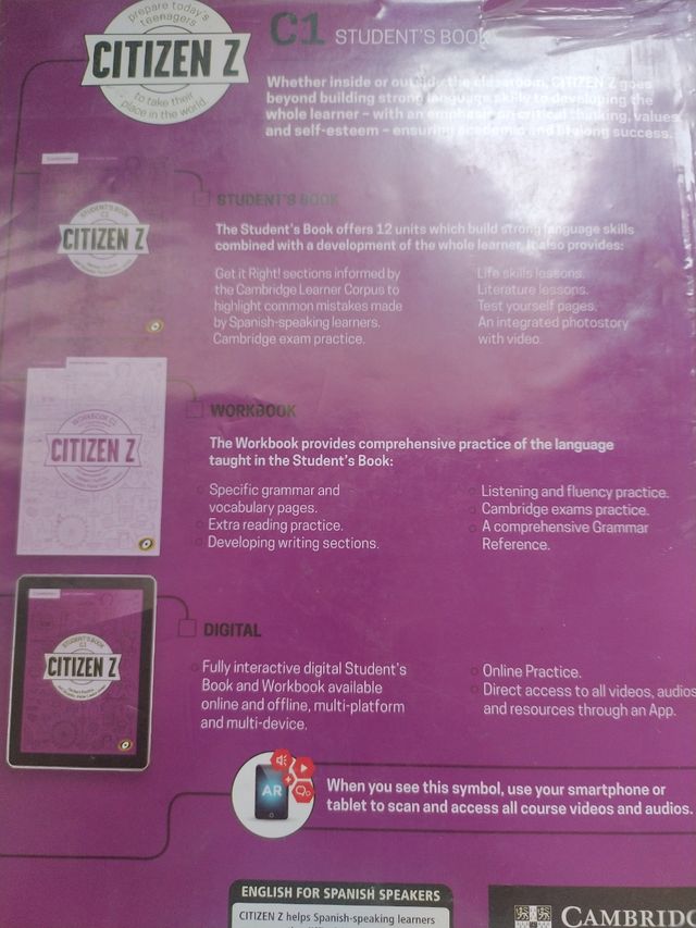 Student's Book, C1, Citizen Z