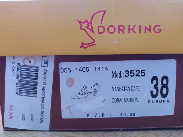 Zapato Dorking marrón chocolate