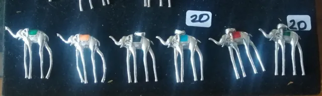 ELEFANTES DALI PLATA 925