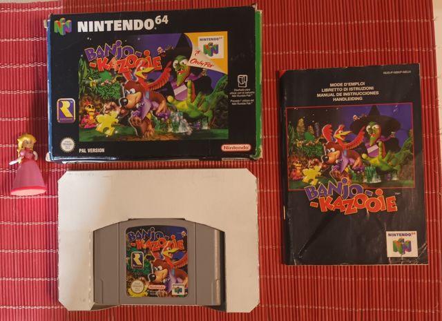 Pack 2 Juegos Caja Nintendo 64