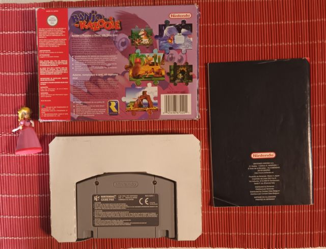 Pack 2 Juegos Caja Nintendo 64