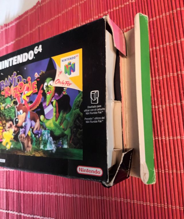 Pack 2 Juegos Caja Nintendo 64