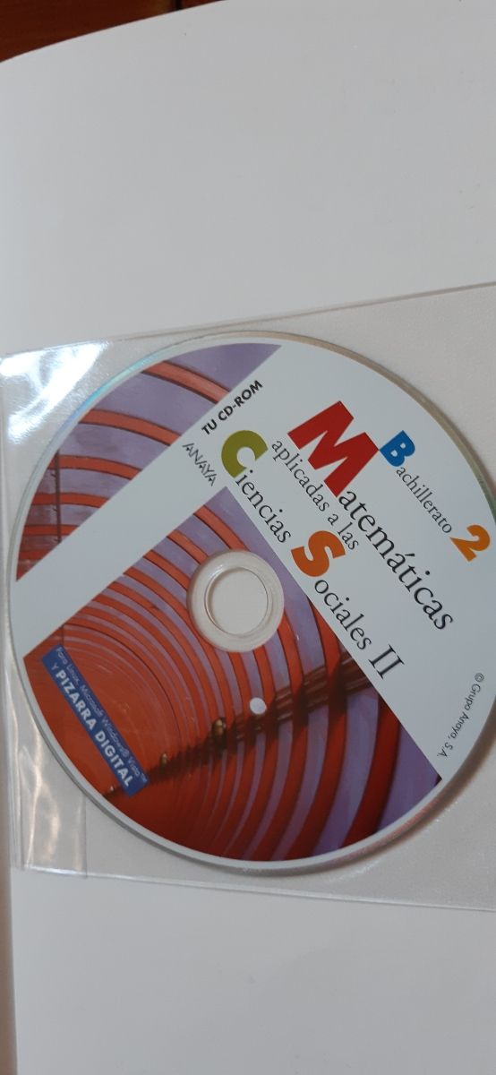 Matemáticas ciencias sociales 2 bachillerato