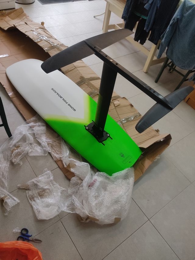 Kitefoil tabla más foil kite completo hidrofoil. de segunda mano por