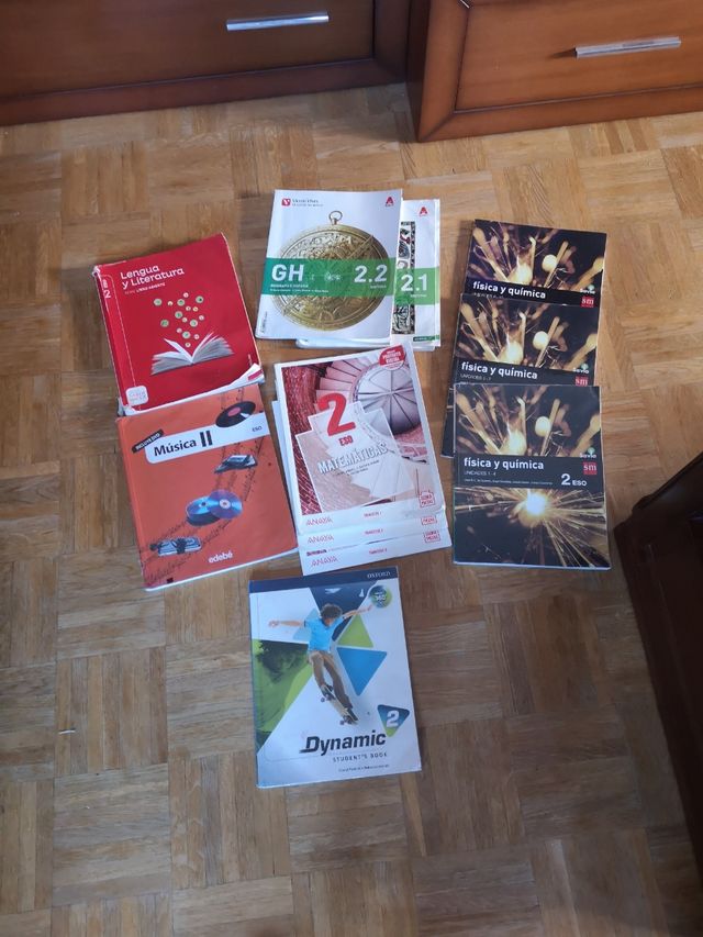 Lote Libros 2° ESO