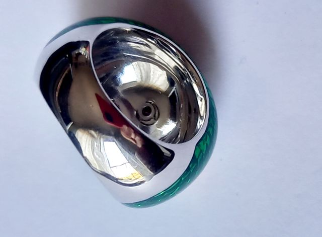 Anillo italiano de Rodio. fiesta nunca envejece