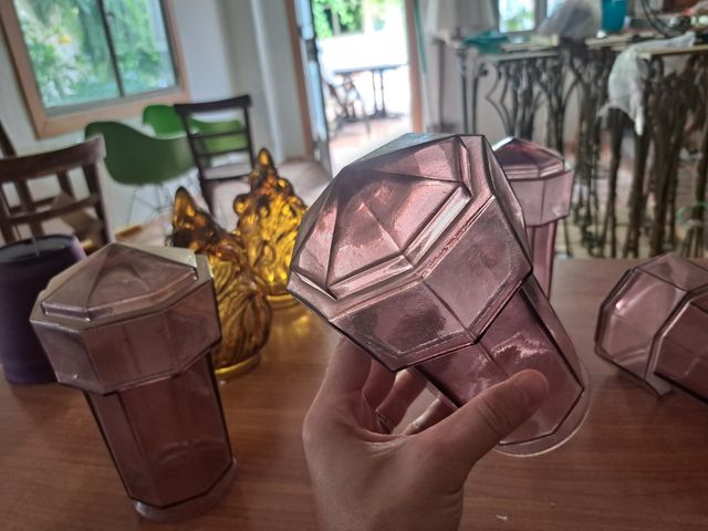 Tulipas modernistas globos de vidrio