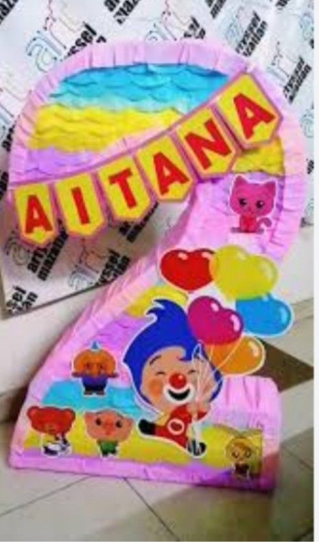 piñata payaso plim