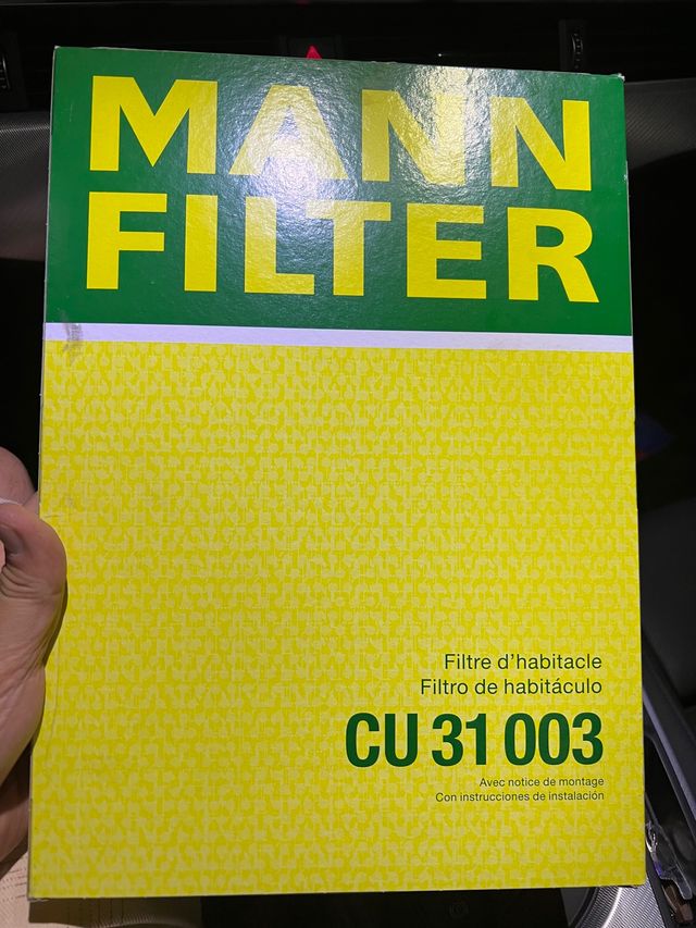 Filtro man habitáculo CU 31 003.