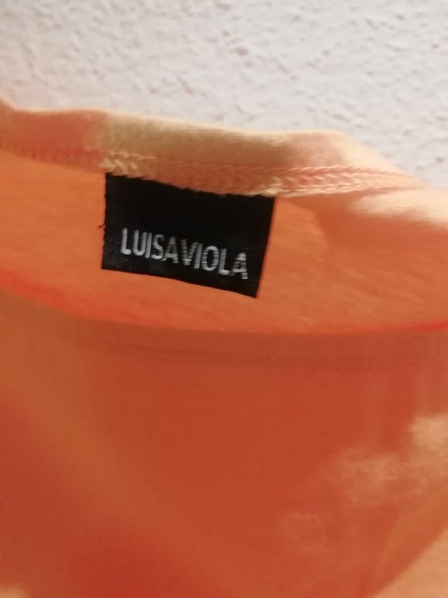 Camiseta naranja 