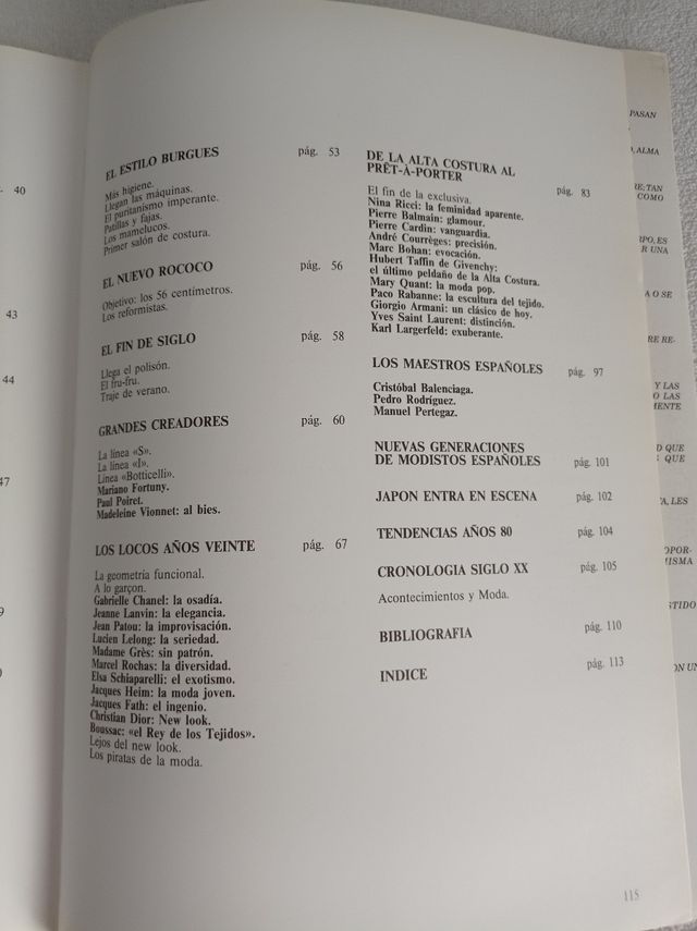 Libro de historia de la moda