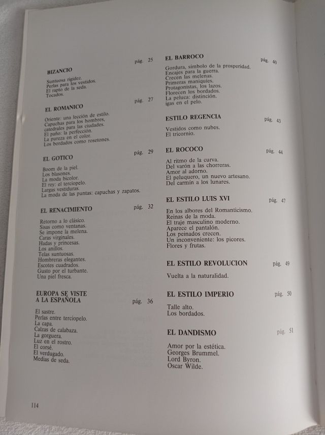 Libro de historia de la moda
