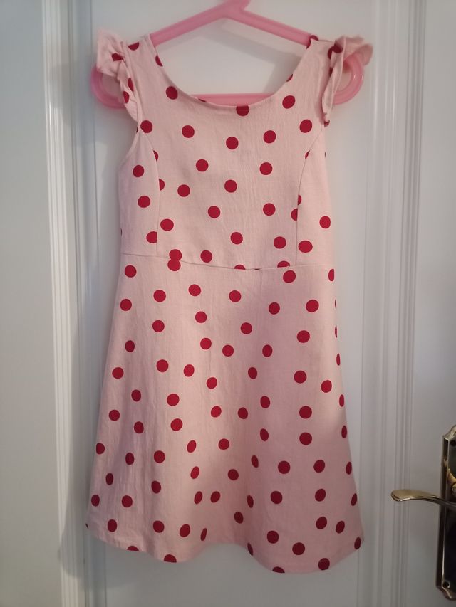 Lote 9 vestidos y monos 8 años