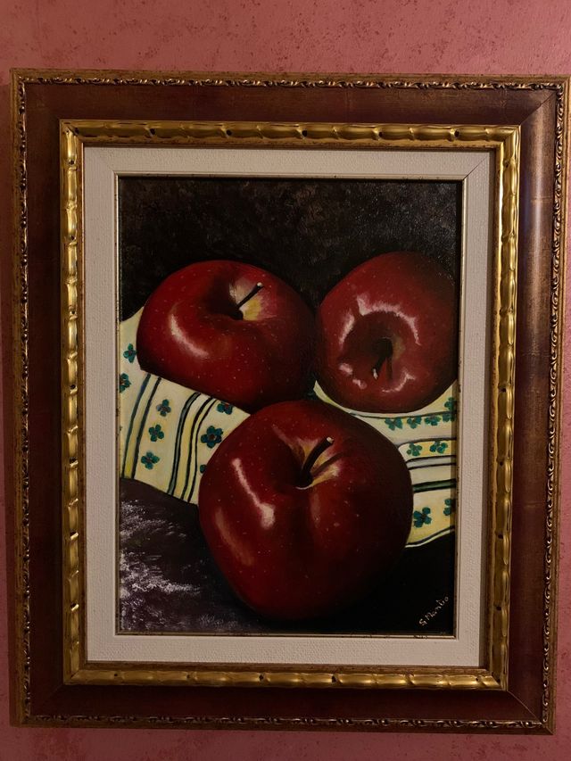 Quadro dipinto a mano con colori ad olio.