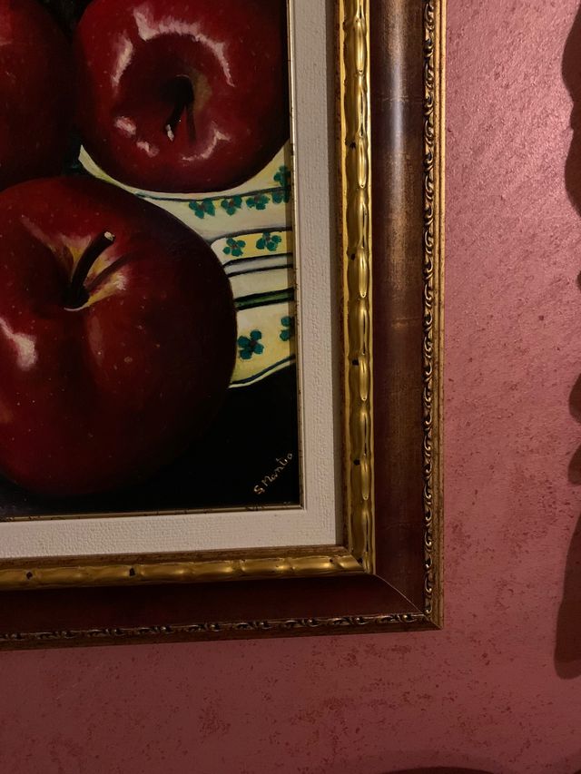 Quadro dipinto a mano con colori ad olio.