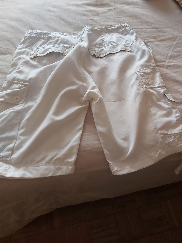 pantaloni corti bianchi Pepe Jeans