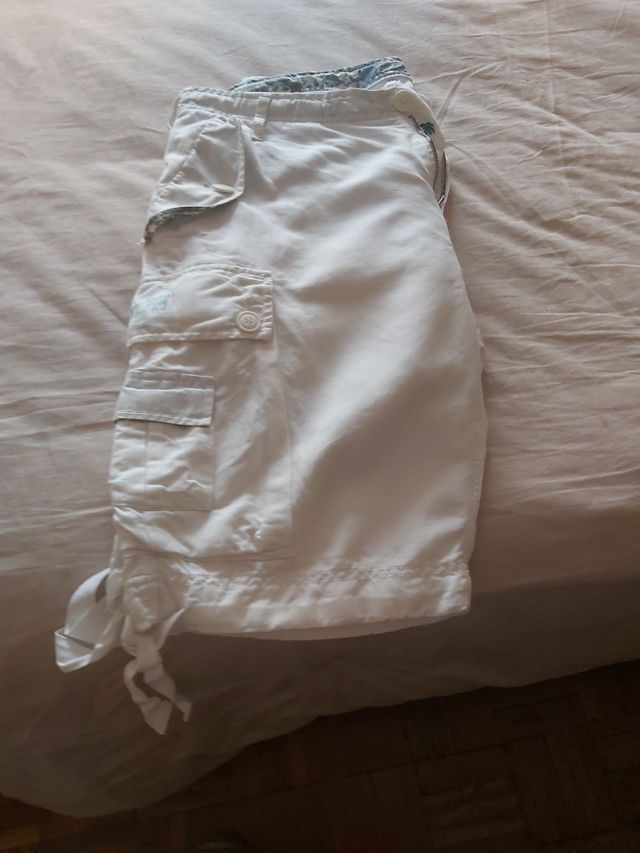 pantaloni corti bianchi Pepe Jeans