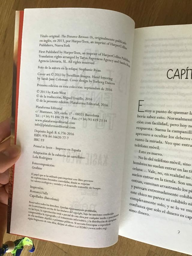 La distancia entre tú y yo