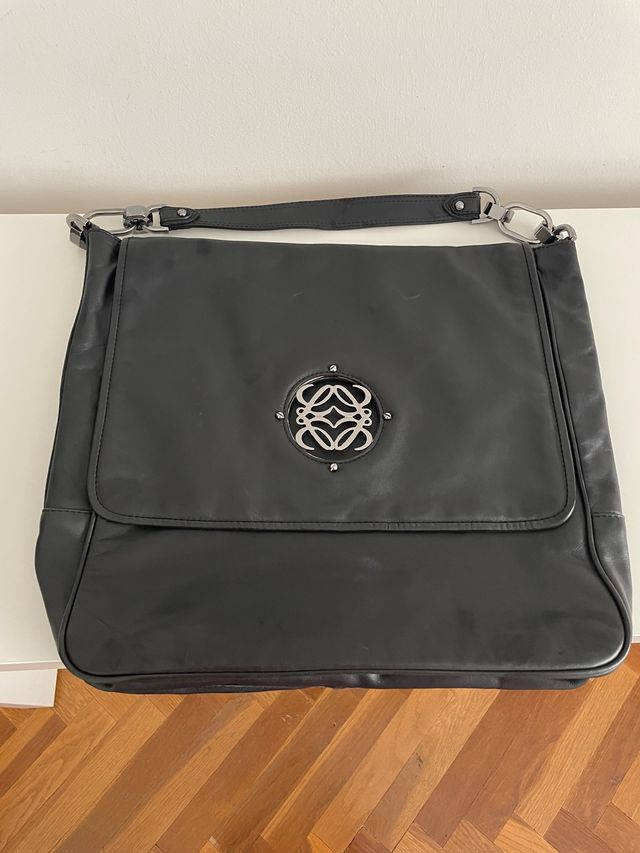 Bolso piel blandita negro