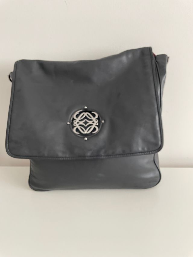 Bolso piel blandita negro