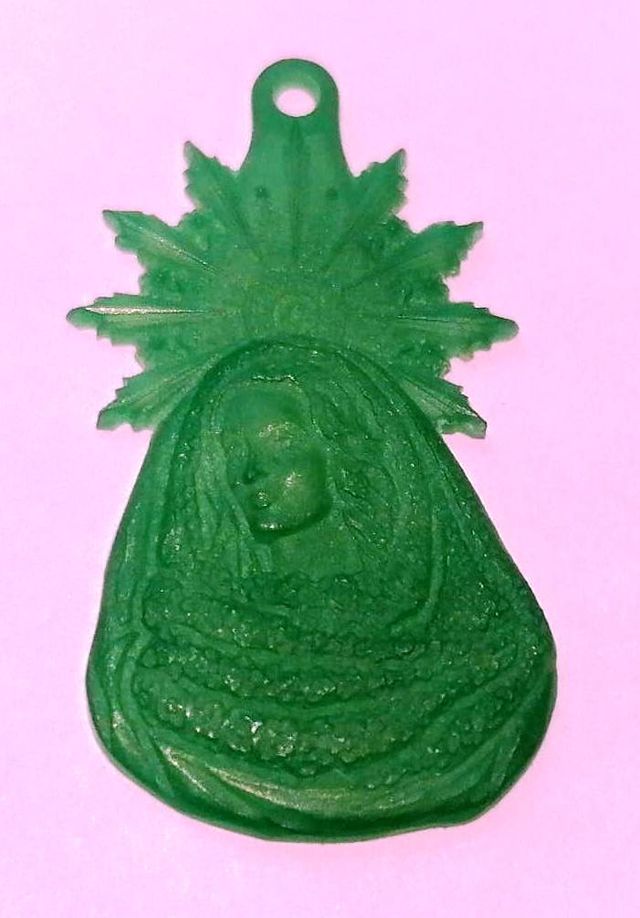medalla virgen de la soledad (Salamanca) en plata