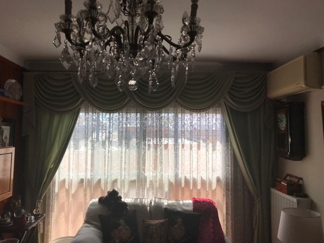 Caídas y bando a juego 