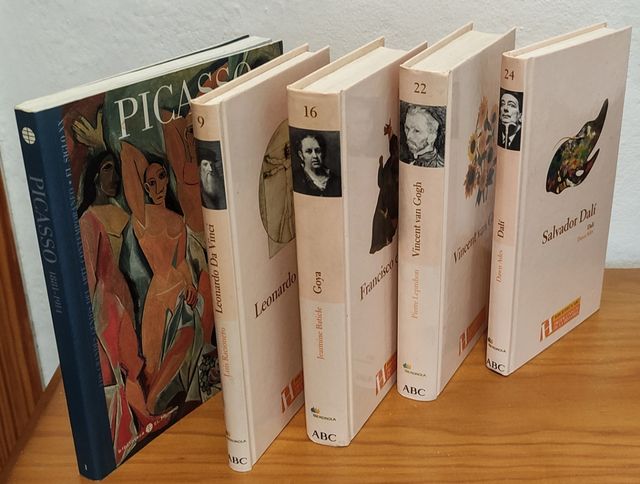 5 libros de pintores: Picasso, Dalí, da Vinci...