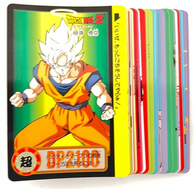 Dragon Ball Carddass partes regulares completas