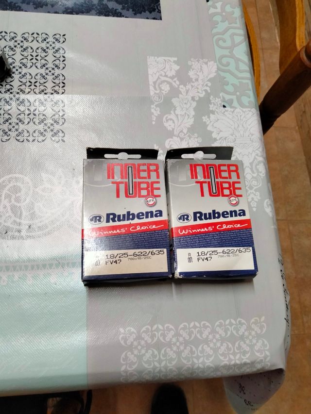 bicicleta ,se trata de 4 cámaras distintas marcas