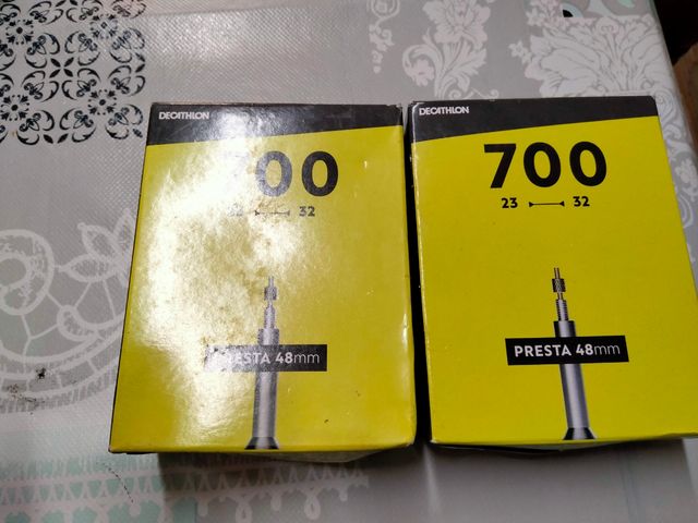 bicicleta ,se trata de 4 cámaras distintas marcas