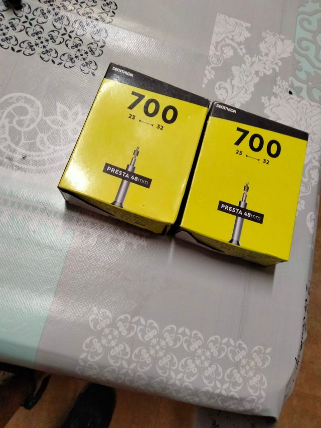 bicicleta ,se trata de 4 cámaras distintas marcas