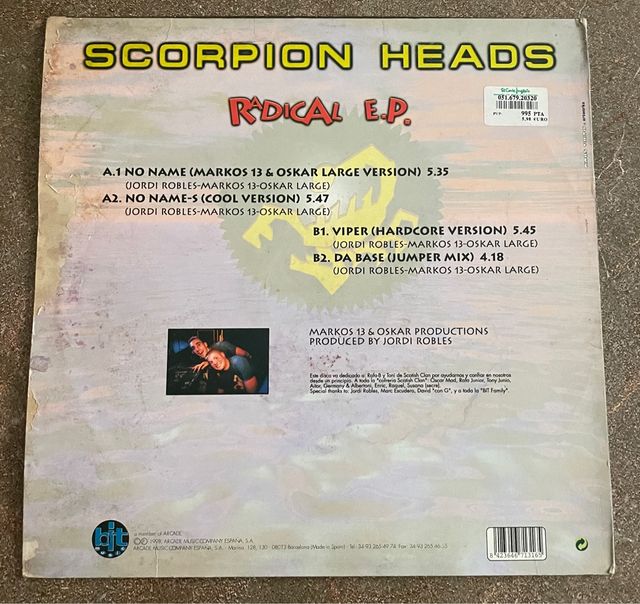 Scorpion Heads - Radical E.P. (1998)