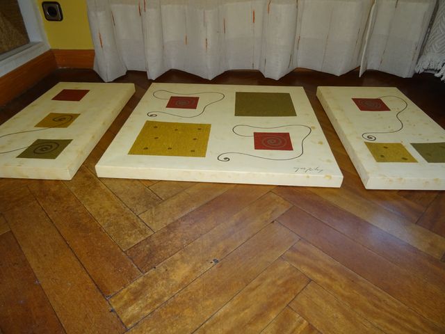 CUADROS/TRIPTICO/LIENZO